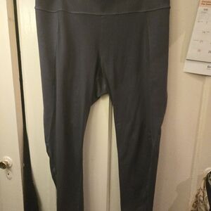 Old Navy Dark Gray High-Rise Track Pants
